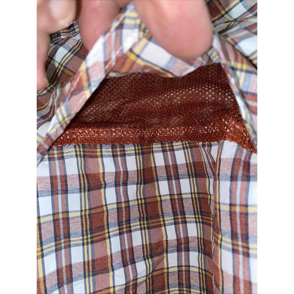 Alaskan Hardgear Shirt By Duluth Button Shirt Mens Plaid Standard Fit Size 2XL - Picture 4 of 4